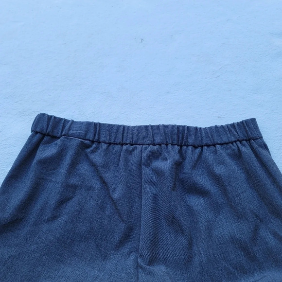 Sag Harbor Womens Dress Pants Size 6 Gray Stretch Flat Front Elastic Waist Back - Picture 3 of 9